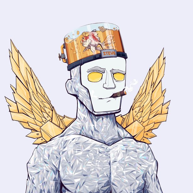 Original MOB Collective artwork: The Golden Visor